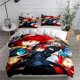 thumbnail image 1 of Persona Pattern Duvet Cover Bedding Comforter Sets Soft Quilt Cover and Pillowcases Double, 1 of 5
