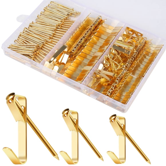 Kit para colgar cuadros Romeda 184 piezas con 20 libras, 30 libras, 50 libras