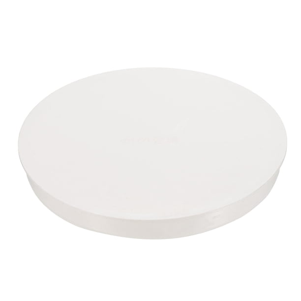 Uxcell Tapón de Agujero de Tubería de 151mm OD, Inserto Redondo de Tubería para Protección de Tuberías, Blanco