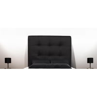 Diseños Valestrini - Respaldo Plaza Y Media Lino Negro