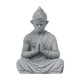 thumbnail image 4 of Estatua de Buda de mono sentado, figura de mono, escritorio, figura en miniatura de Navidad, escultura de Sun Wukong para porche de patio de césped de 135x7x95cm Orar, 4 of 5