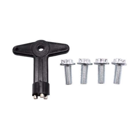 Ioensy - Pernos De Tornillo De Tapa Central De Rueda De Aleación Con Llave Para Renault Megane Mk1 Mk2