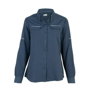 T-World - Blusa Outwork Ripstop Jubae M/L Mujer Azul Royal