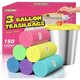 thumbnail image 1 of Small 3 Gallon Trash Bags Unscented, 0.78 Mil, Colored, 150, 1 of 3