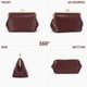 thumbnail image 3 of Bolso de mano CATSEA Kiss Lock bandolera de piel sintética para mujer, 3 of 6