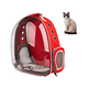 thumbnail image 4 of Mochila Transportador De Gato Y Cachorros Roja, 4 of 5