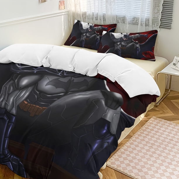 Batman 3-Piece Bedding Set Soft Warm And Comfortable Bed Set