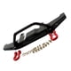 thumbnail image 4 of Piezas De Parachoques Delantero De Aleación De Aluminio Para 1 16 Wpl C14 C24 Rc Truck Car Black, 4 of 5