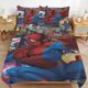 thumbnail image 1 of Spider-Man Bedding Sets Ultra Soft Skin-Friendly Duvet Cover 3 Piece, Cute Comforter Cover Bed Set for Boys Girls Kids, 1 of 5