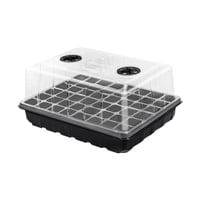 Ioensy - Bandeja De Inicio De Plántulas 48 Hoyos Bandeja Para Cultivar Para Jardinería Interior De Hierba De Trigo Negra