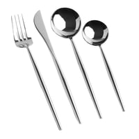 Genérico - Juego De Cubiertos De 16 Piezas Acero Inoxidable