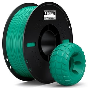Filamento De Impresión 3D Elegoo Tpu 1.75 Mm Verde 1 Kg 95A