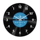 thumbnail image 5 of Reloj de pared al revés, reloj colgante de pared con números de Arabia, Relojes de pared decorativos creativos de 12 pulgadas para decoración de pared, 5 of 5