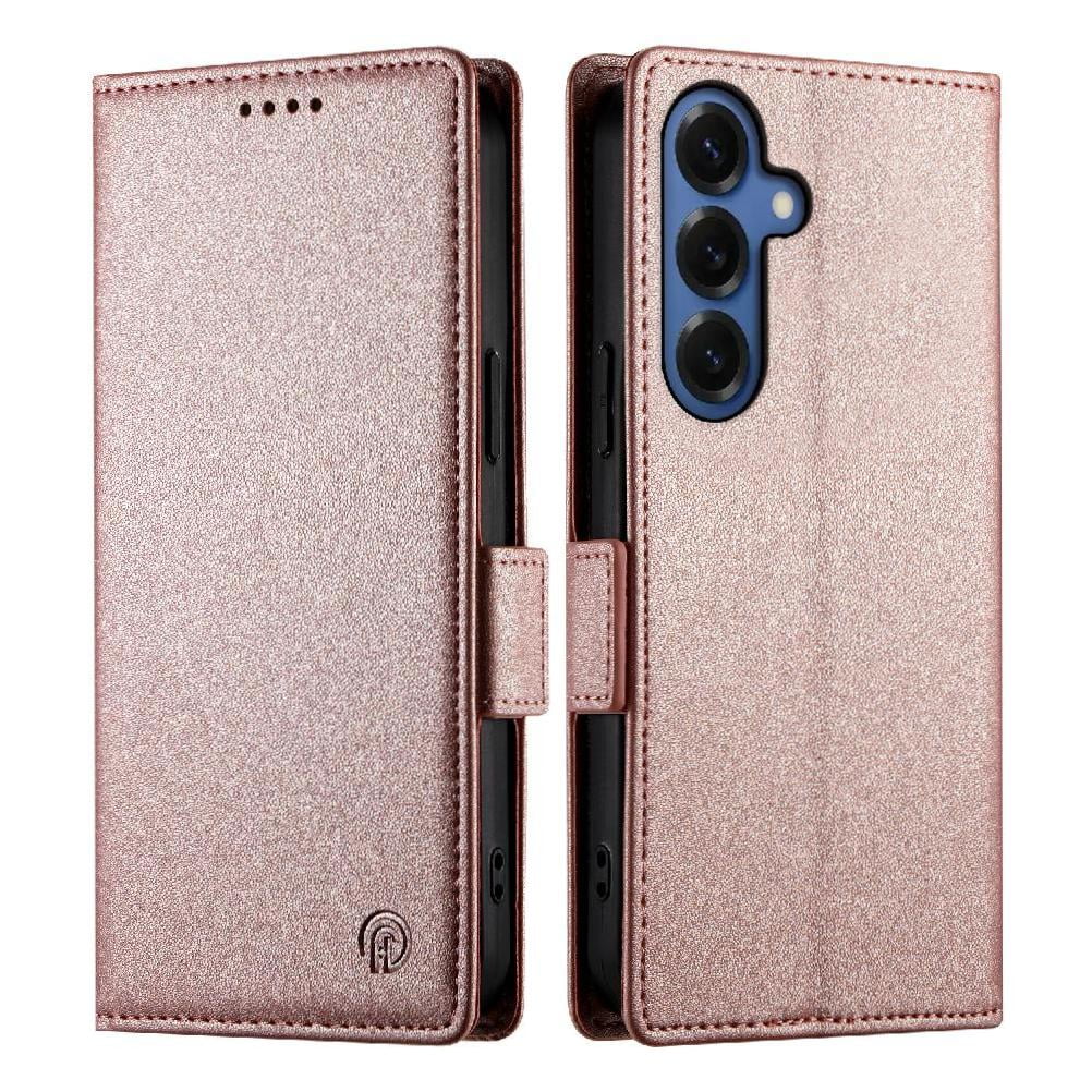 Foxdock - Funda Cartera Magnética Con Tarjetas Y Soporte Para Samsung Galaxy S26 Rosa