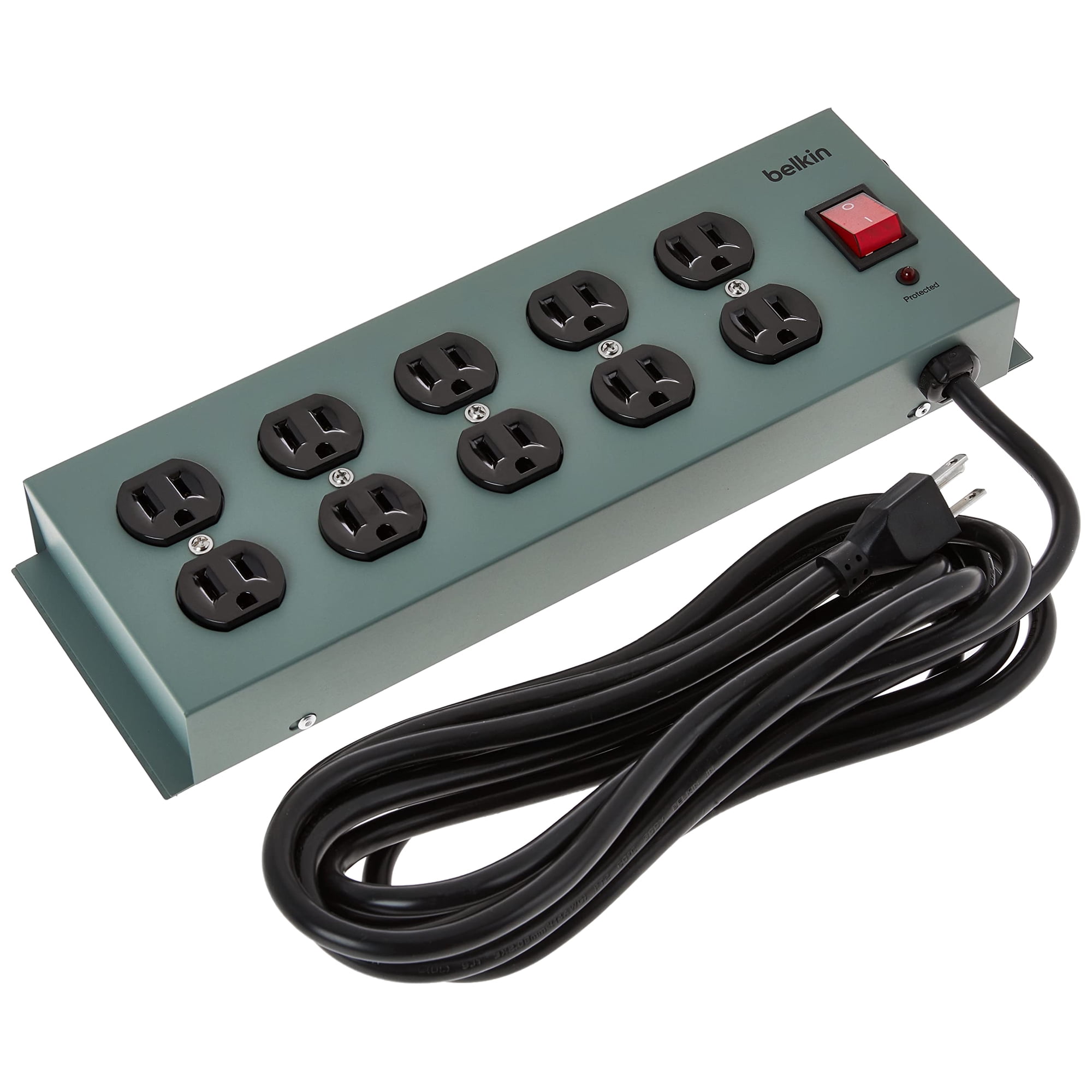 Protector Contra Sobretensiones Power Strip, Cable De 4,5 M, 10 Tomas De Corriente Alterna De Belkin