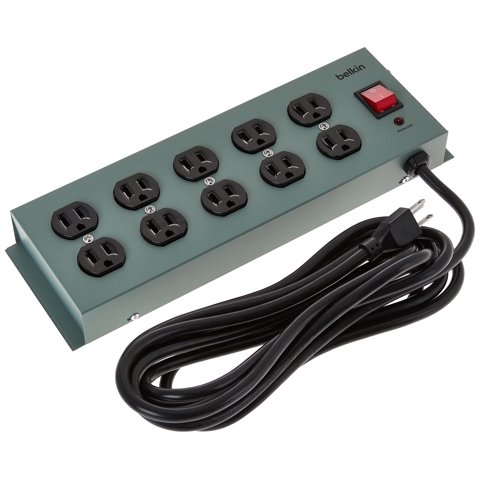 Protector Contra Sobretensiones Power Strip, Cable De 4,5 M, 10 Tomas De Corriente Alterna De Belkin