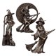 thumbnail image 4 of Figuritas De Bruja Escultura De Bruja Decoración De Estatua De Oficina 3 Piezas, 4 of 5