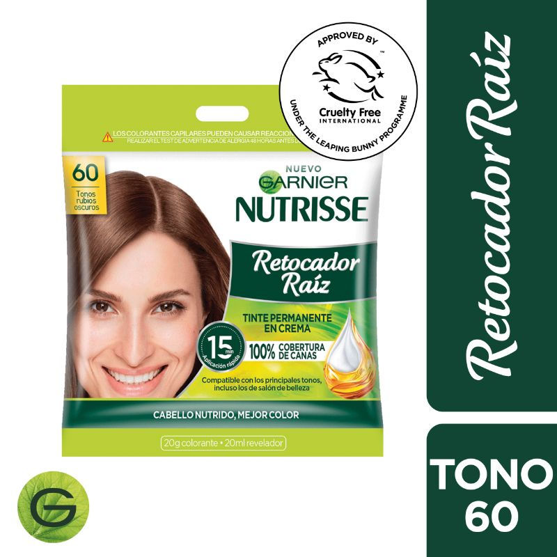 Retocador Raíz Tono 60 Sachet Rubio Oscuro 1 un Nutrisse
