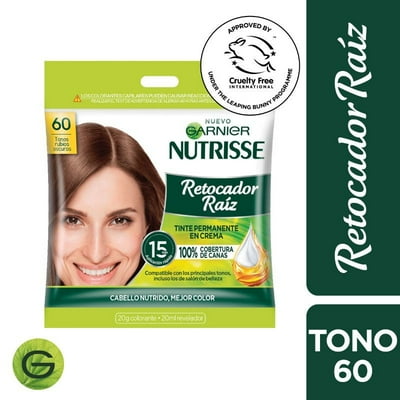 Retocador Raíz Tono 60 Sachet Rubio Oscuro 1 Un Nutrisse