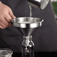 thumbnail image 5 of Embudo de acero inoxidable 304 para vino, filtro de residuos para cocina y hogar., 5 of 5