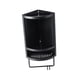 thumbnail image 4 of Estante De Esquina Para Baño, Estante De Ducha De Baño Estable Para Inodoro, Lavandería, Ducha, Negro, 4 of 5