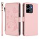 thumbnail image 2 of Funda Cartera Mariposa para [Xiaomi Redmi 13C 4G/5G] con Soporte y Cremallera Rosa, 2 of 6