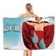 thumbnail image 1 of Nacho Libre Toalla de playa de secado rápido con diseño temático, regalo para mujeres y niñas, ideal para cumpleaños, fans, amantes de la música, uso en la playa o al aire libre, 78 × 150 cm, 1 of 6