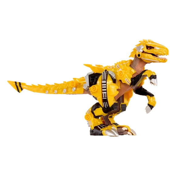 Figura de juguete Armorsaurs Armor-Up Raptor amarillo Blaze