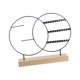 thumbnail image 3 of Soporte De Exhibición De Pendientes, Estante De Almacenamiento De Joyas De Mesa Para Collares, Pulseras, Negro, 3 of 3