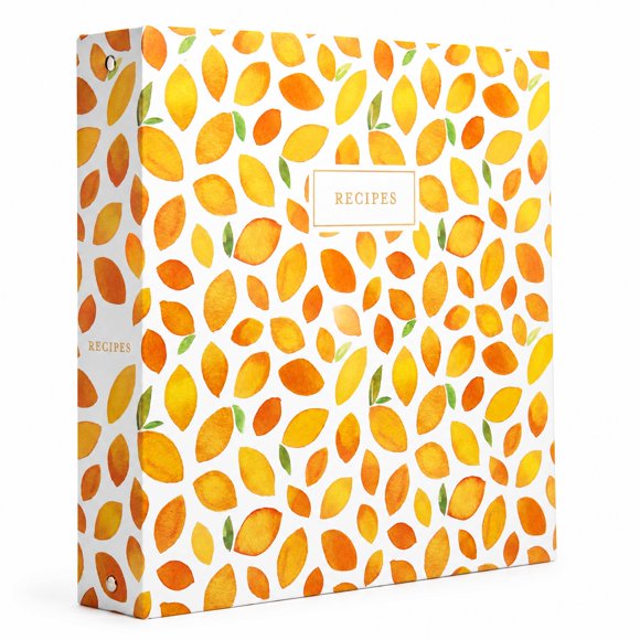 Carpeta de Recetas Jot & Mark 22x28 cm 3 Anillas a prueba de derrames