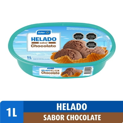 Helado Chocolate Pote 1 L Lider