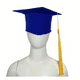 thumbnail image 2 of Birrete Niño Niña Azul Graduación, 2 of 6