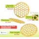 thumbnail image 4 of Molde para hacer albóndigas Pelmeni Ravioli Russian PetriStor de plástico, 4 of 9