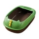 thumbnail image 5 of Bandeja De Arena Para Mascotas Orinal Jaula Para Inodoro Caja De Arena Para Gatos Con Parte Superior Abierta Para Hámsteres Gatito Marrón Base42X28X16CM, 5 of 5