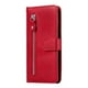 thumbnail image 1 of Funda con Cremallera para Samsung Galaxy S21 5G, Carcasa Cartera de Cuero PU con Soporte y Tarjetero, 1 of 6