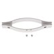 thumbnail image 2 of Tirador de puerta de cristal de aleación de zinc para baño Accesorio de baño 145 mm C, 2 of 5
