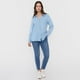thumbnail image 4 of Blusa Mujer Camisera Tencel Azul Claro Corona, 4 of 5