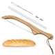 thumbnail image 1 of Cuchillo para pan RAPSAKEMOH, cortador de pan de masa madre con mango de madera, 1 of 7