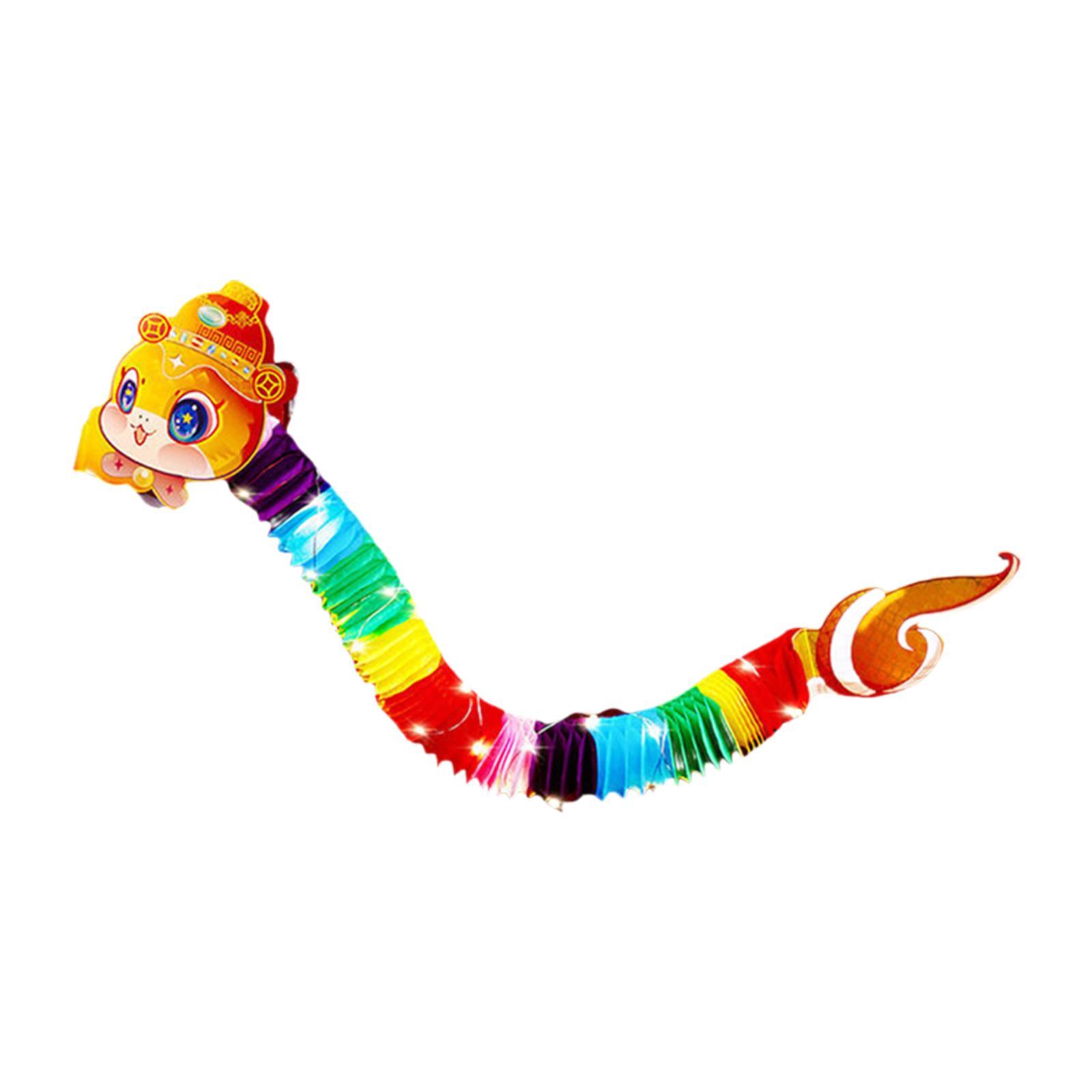 Magideal - Utilería De Fotografía De Año Nuevo Chino, Marioneta De Mano, Tejido Doblado, Artesanía, Guirnalda Para Suministros De Diseño De Escena De Atmósfera Serpiente