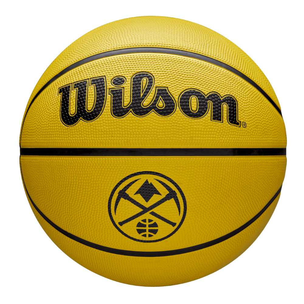 Balón Basketball Wilson Nba Team Tribute Solid Denver Nuggets Tamaño 7