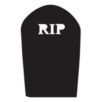 Rienda Libre Graphics - Decomural Tombstone Halloween Ws-33215