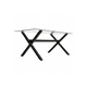 thumbnail image 1 of Mesa de Vidrio X Black 160X90, 1 of 6