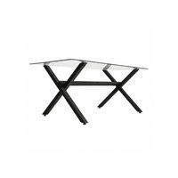 Habita2 Chile - Mesa De Vidrio X Black 160X90