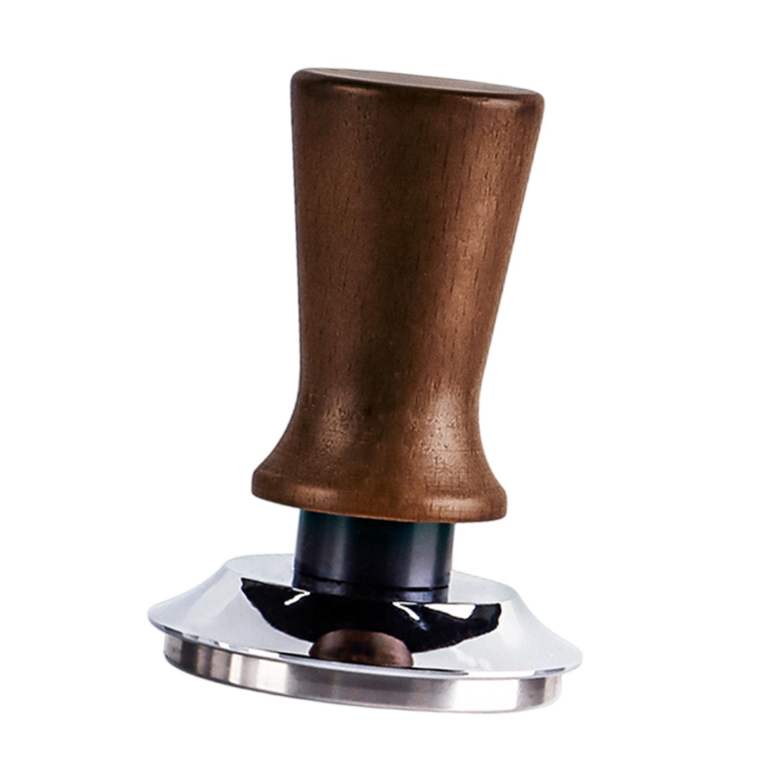 Magideal - Prensador De Café Expreso, Prensador De Café Para Máquina De Café Expreso, Base De Acero Inoxidable, Martillo Prensador De Granos De Café, Para Cafete 58 Mm