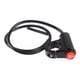 thumbnail image 5 of Botón de interruptor de luz de emergencia para motocicleta, botón pulsador para motocicleta, fácil de instalar , estilo A, 5 of 5
