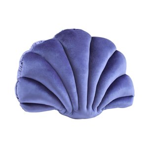 Bothyi - Cojín Decorativo De Concha Marina Cojín De Concha Cojín Regalo De Cumpleaños Violeta Linda