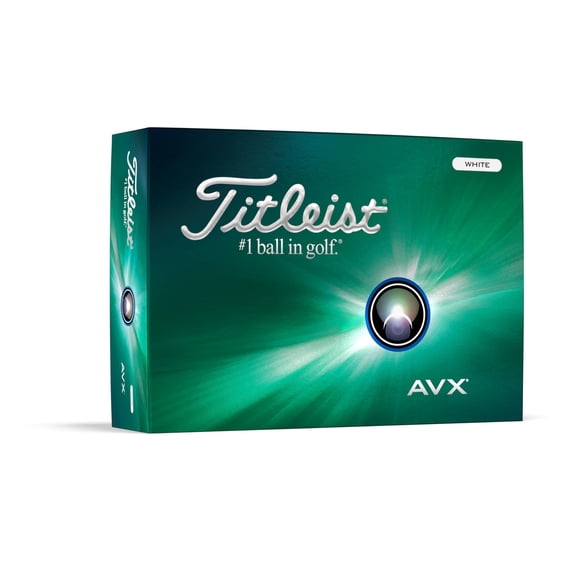 Pelota De Golf Avx Blanca Una Docena