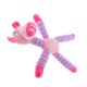 thumbnail image 4 of Juguetes para mascotas Squeak Plush Durable Chew Toy Dientes de limpieza para perro gato rosa, 4 of 5
