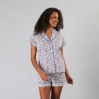 Set Top Camisero + Short Flores Mujer 33845-244