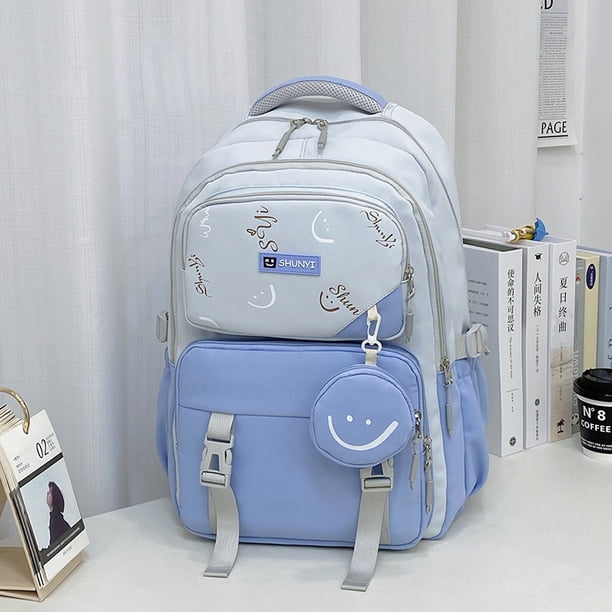 Middle School Student School Backpack With purs School Bags Girls Kids Schoolbag Primary School Backpack Travel Student Book Bag